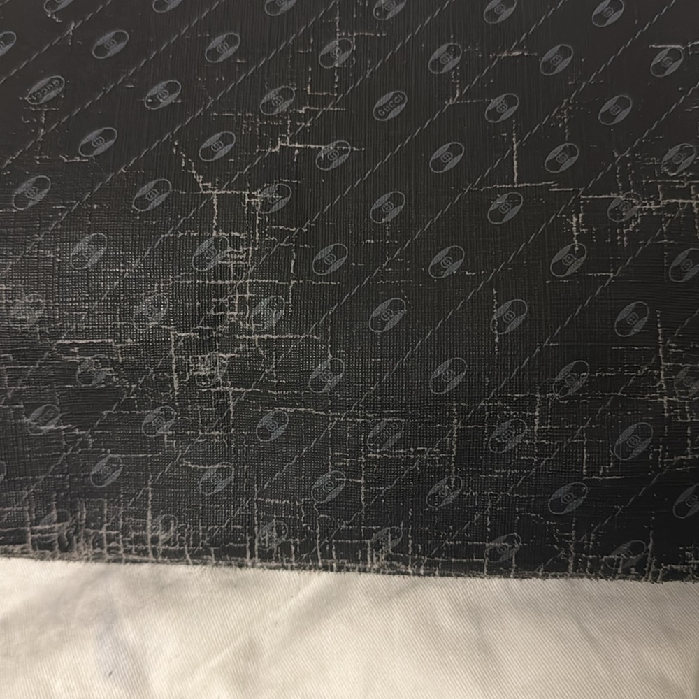 Gucci vintage black canvas clutch - Picture 4 of 5